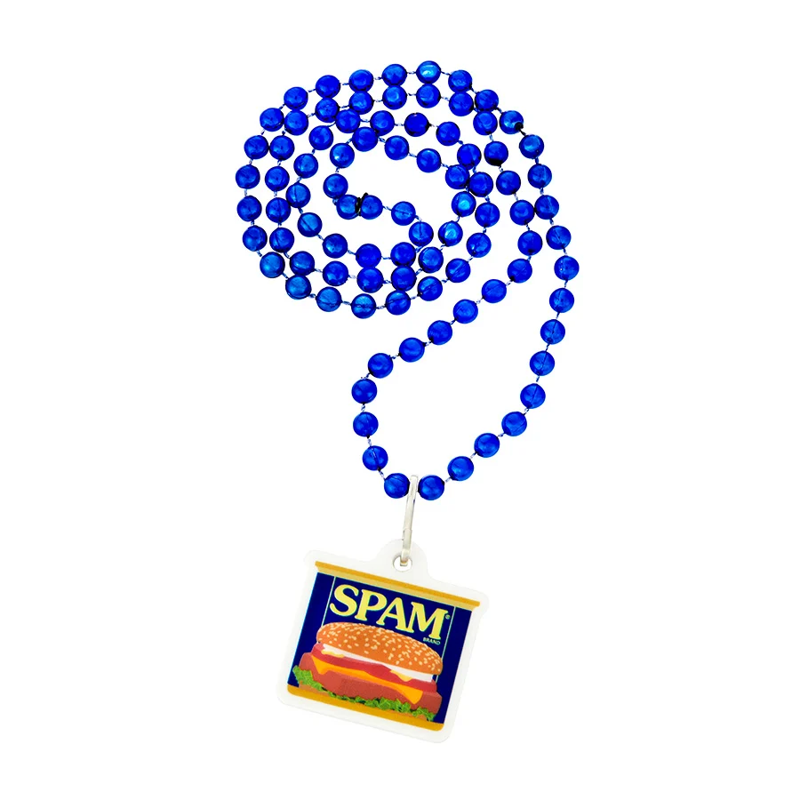 Beaded Necklace with SPAM® Can Charm