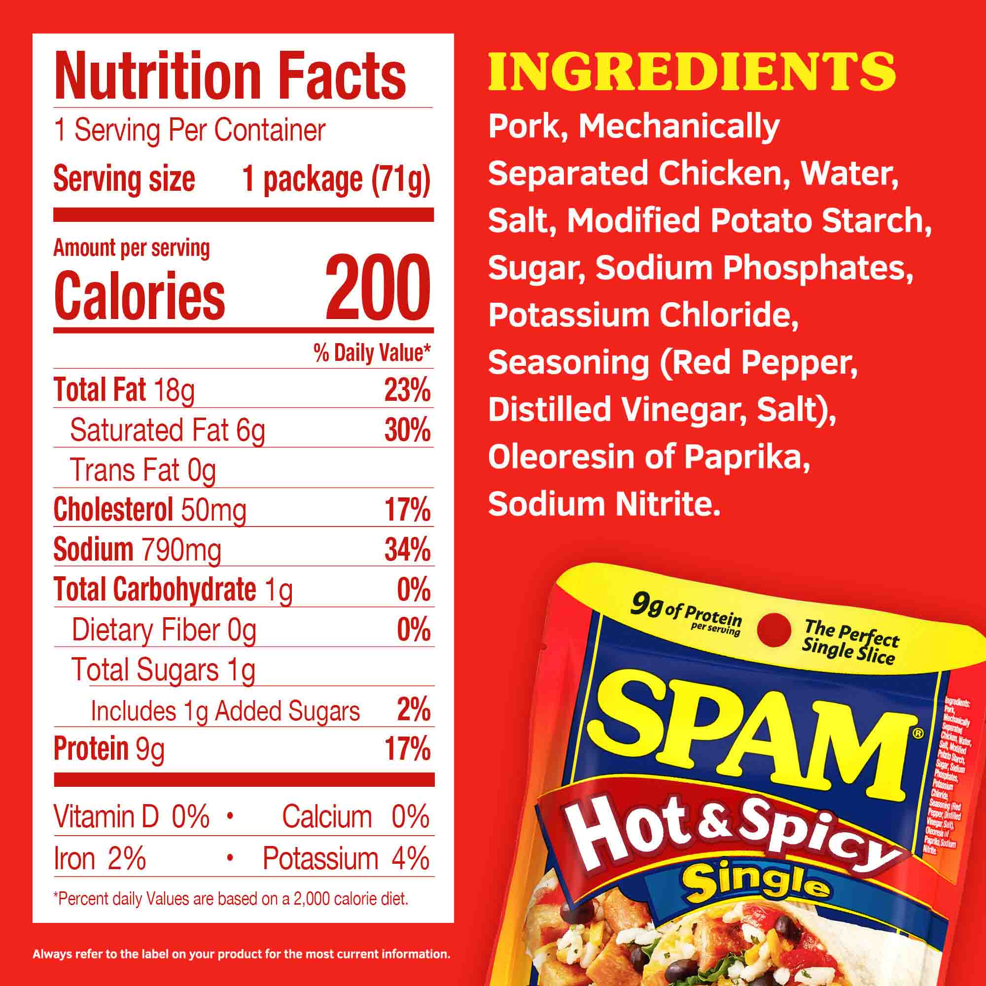 SPAM® Single Hot & Spicy - Image 2